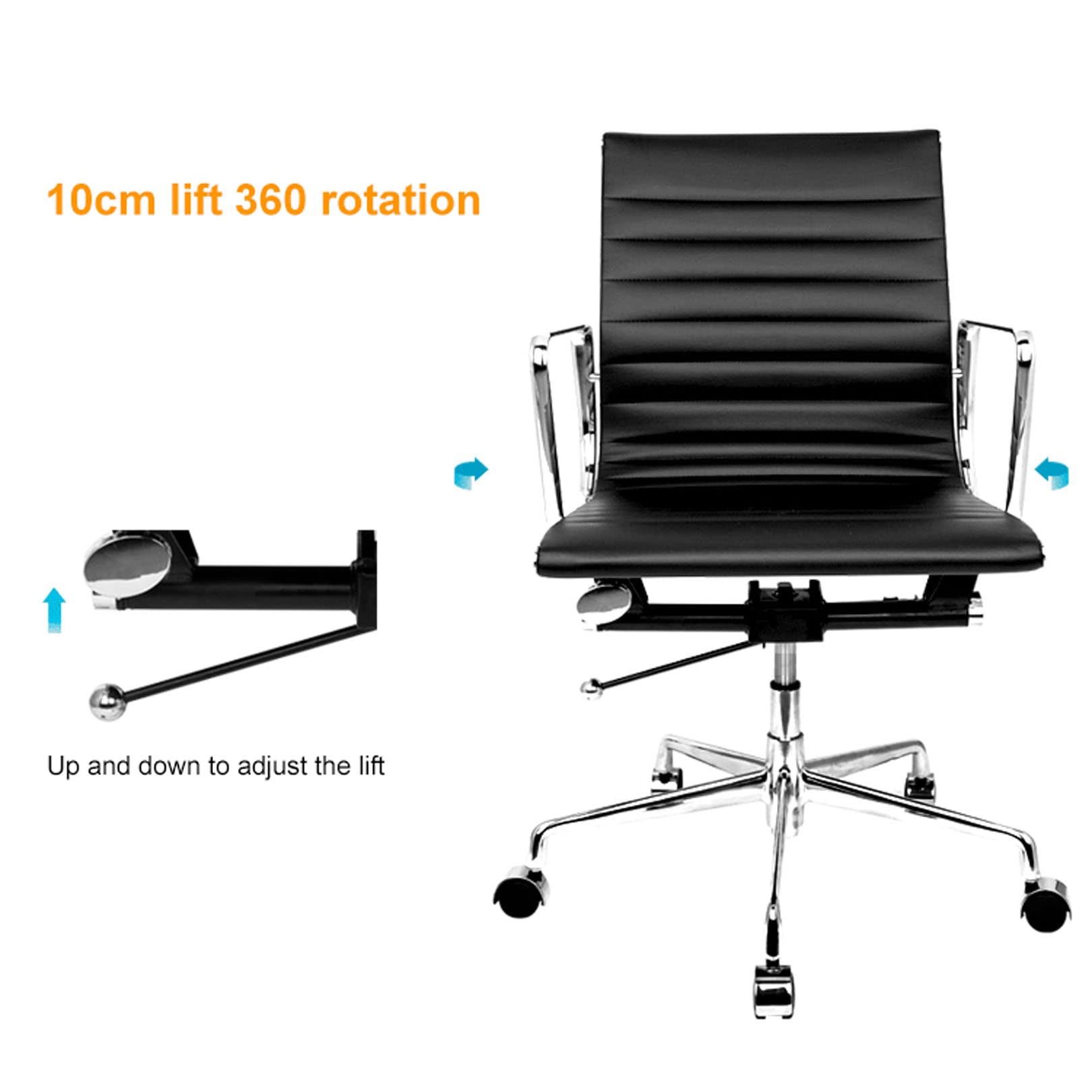 Executive Office Chair with High Back - From Where - 