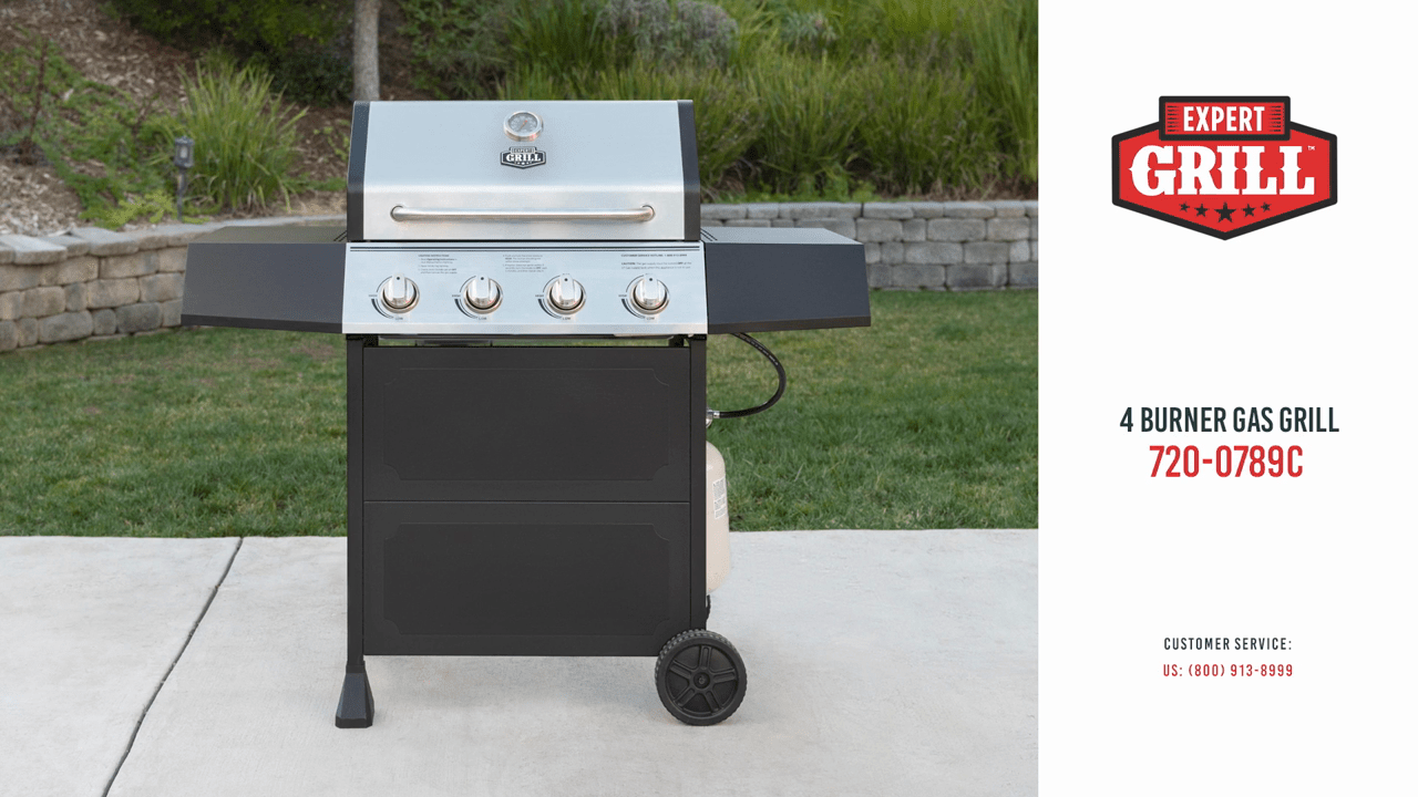 Expert Grill 4 Burner Propane Gas Grill - From Where - 
