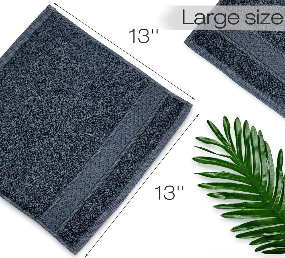 Extra Soft Wash Washcloths Set 6 - Pack - From Where - 