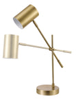 Globe Electric Pratt 20" Matte Brass Desk Lamp, 52098