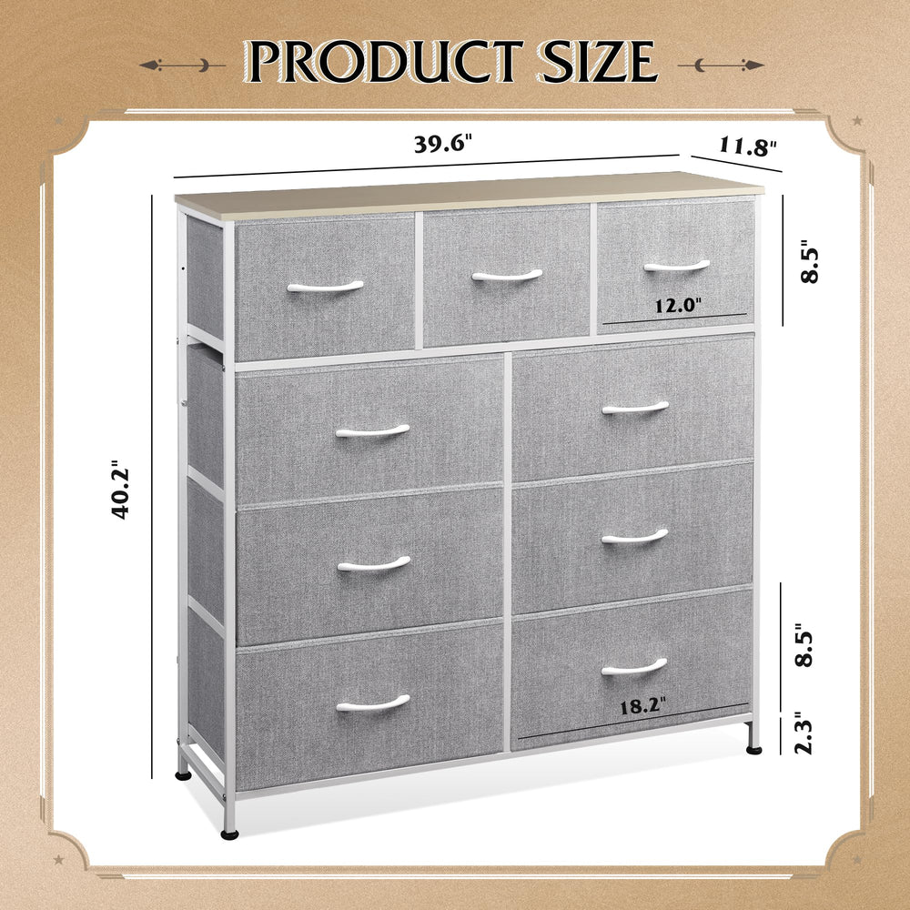 Fabric 9 - Drawer Dresser - From Where - 