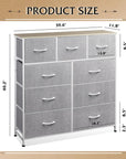 Fabric 9 - Drawer Dresser - From Where - 