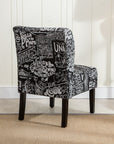 Fabric Armless Contemporary Accent Chair - From Where Finds - 