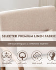 Fabric Lounge Reading Armchair (Set of 2) - From Where - 