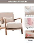Fabric Lounge Reading Armchair (Set of 2) - From Where - 