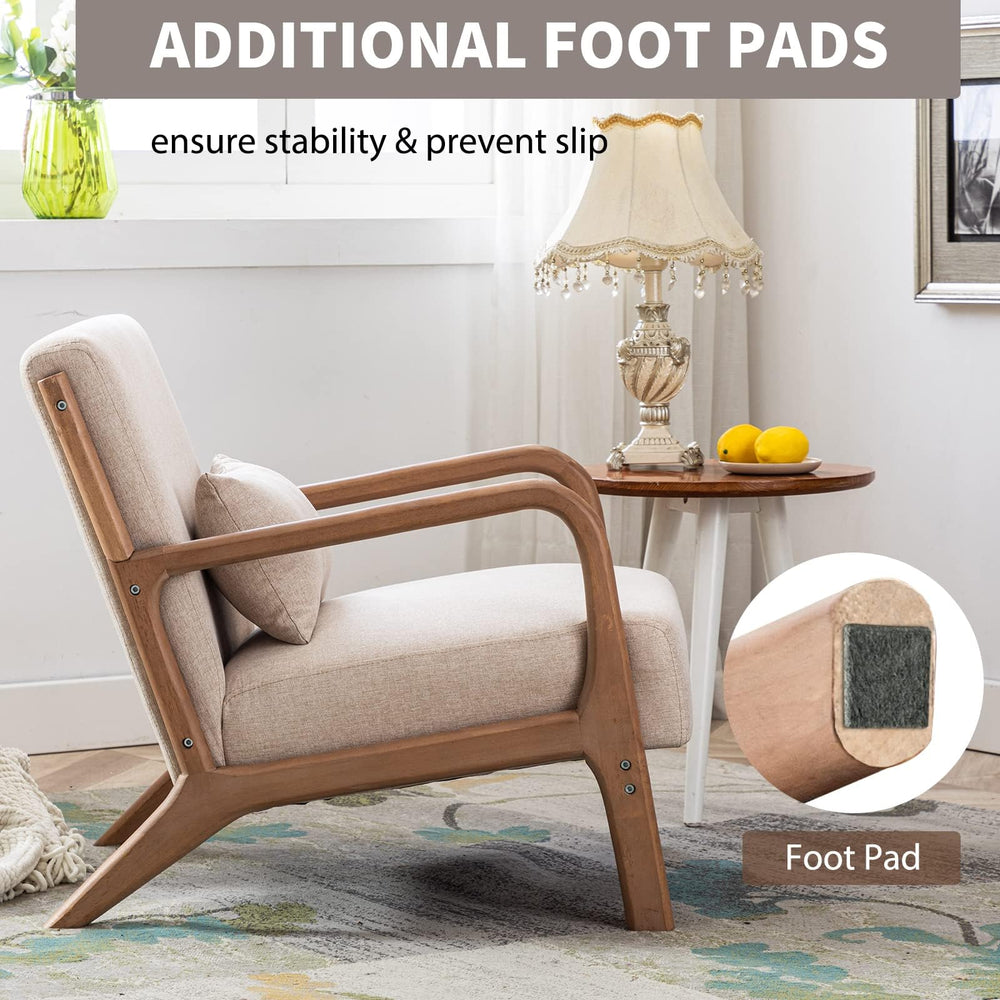 Fabric Lounge Reading Armchair (Set of 2) - From Where - 