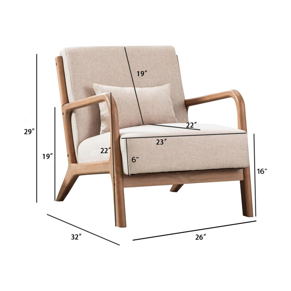 Fabric Lounge Reading Armchair (Set of 2) - From Where - 