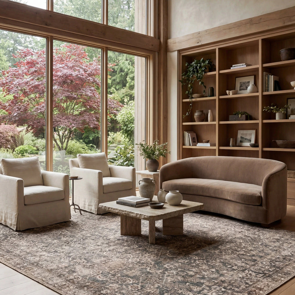 Fair Hills Antiqued Jute - Blend Rug - From Where Finds - 