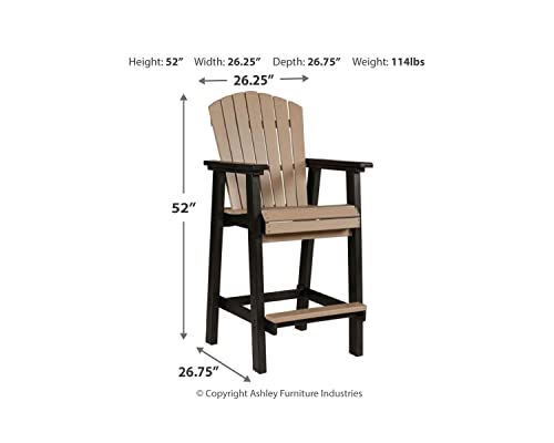 Fairen Trail 30&quot; Outdoor Barstool (Set of 2) - From Where - 