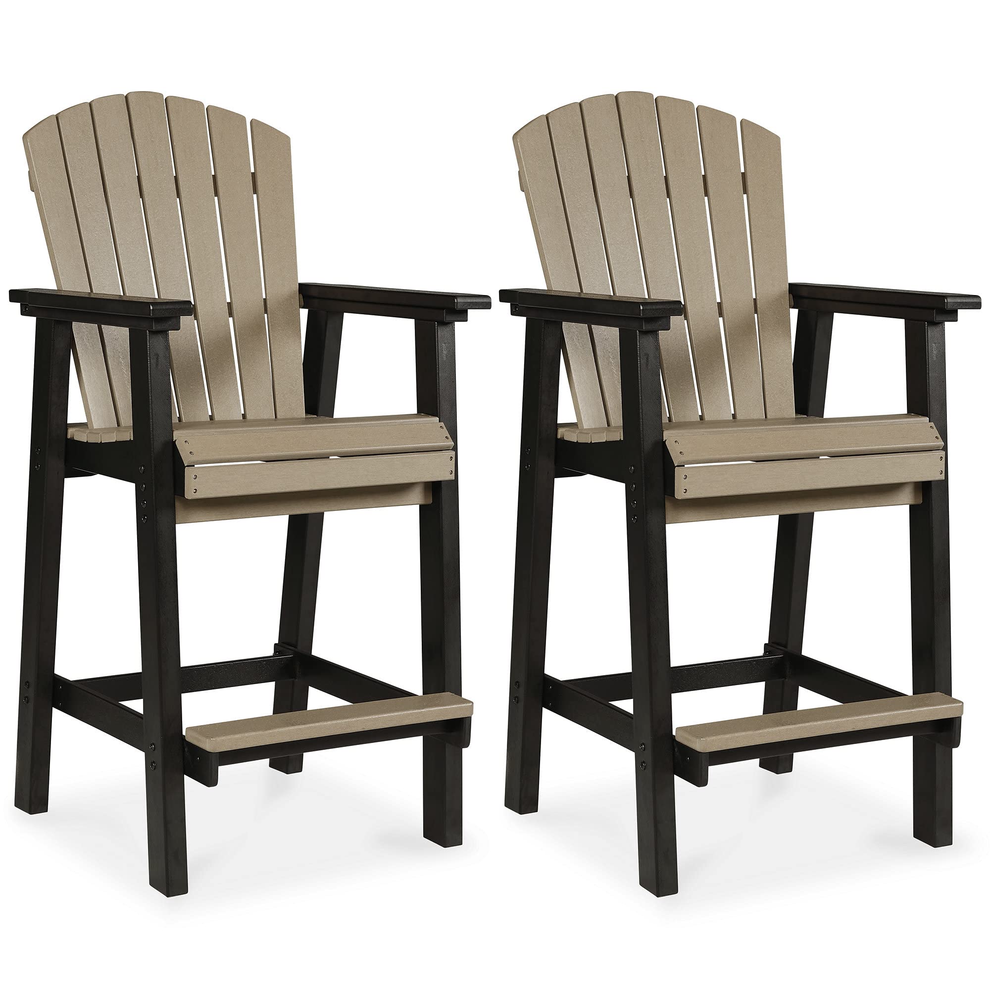 Fairen Trail 30" Outdoor Barstool (Set of 2) - From Where - 