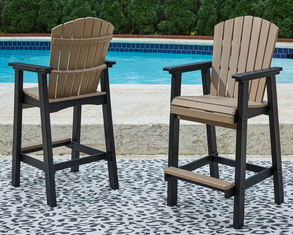 Fairen Trail 30" Outdoor Barstool (Set of 2) - From Where - 