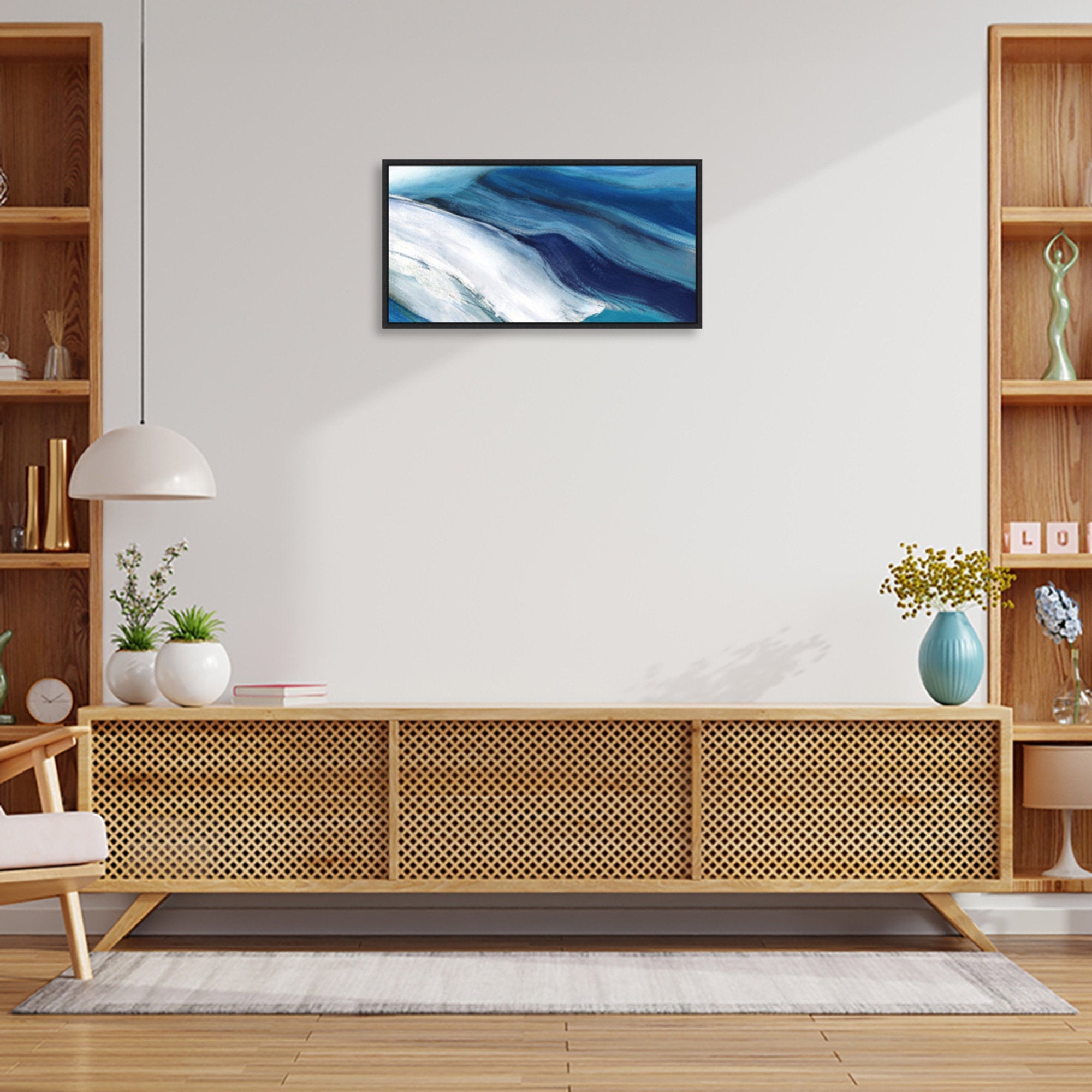 Falba Blue Ocean Waves - From Where - 