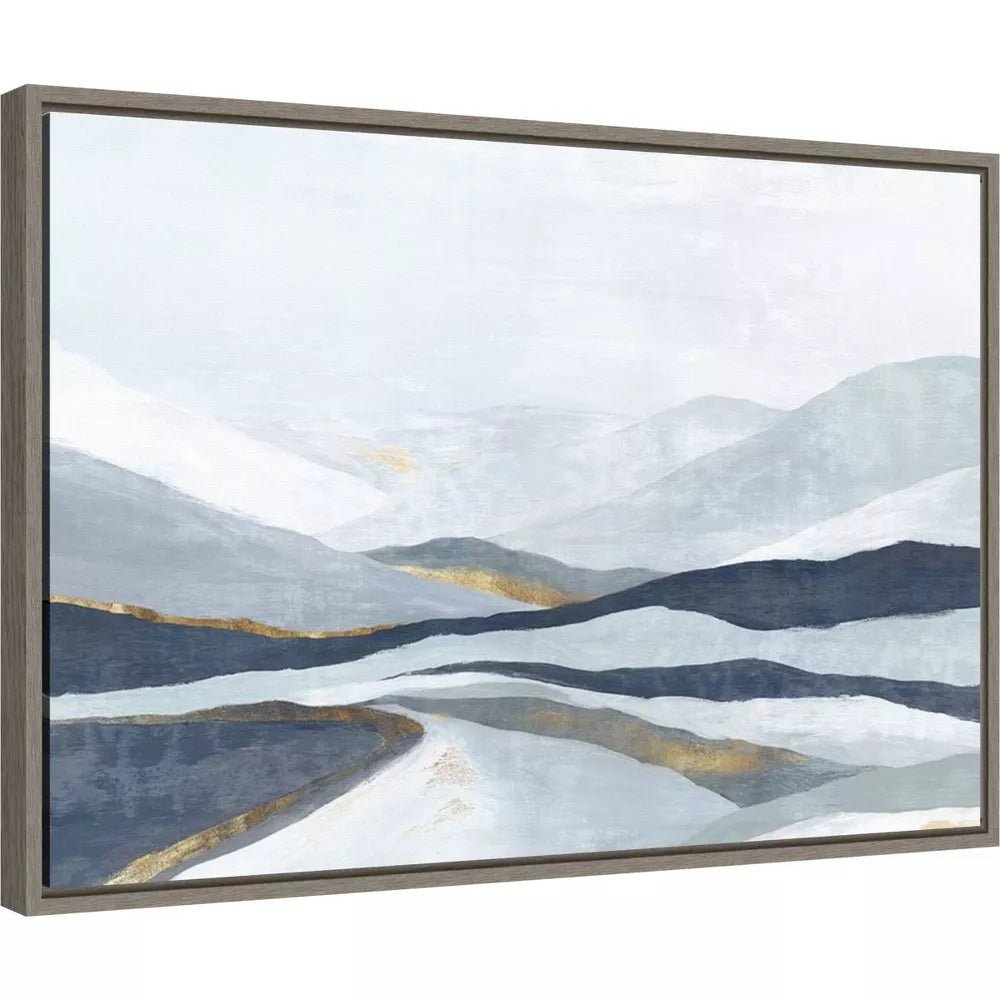 Far Away Land Framed Canvas - From Where - 