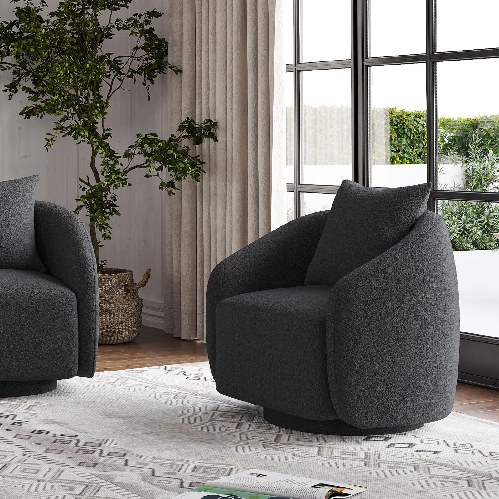 Farini Accent Living Room Chair - From Where - 