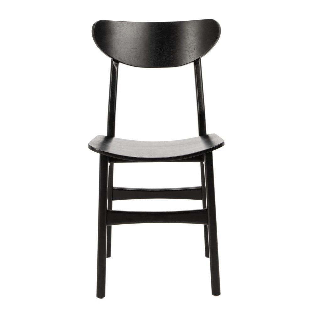 Farmhouse Black Dining Chairs (Set of 2) - From Where - 