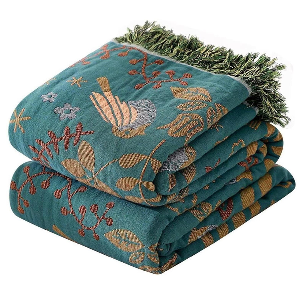 Farmhouse Boho Quilt Blanket - From Where - 