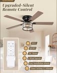 Farmhouse Chandelier Ceiling Fan - From Where - 