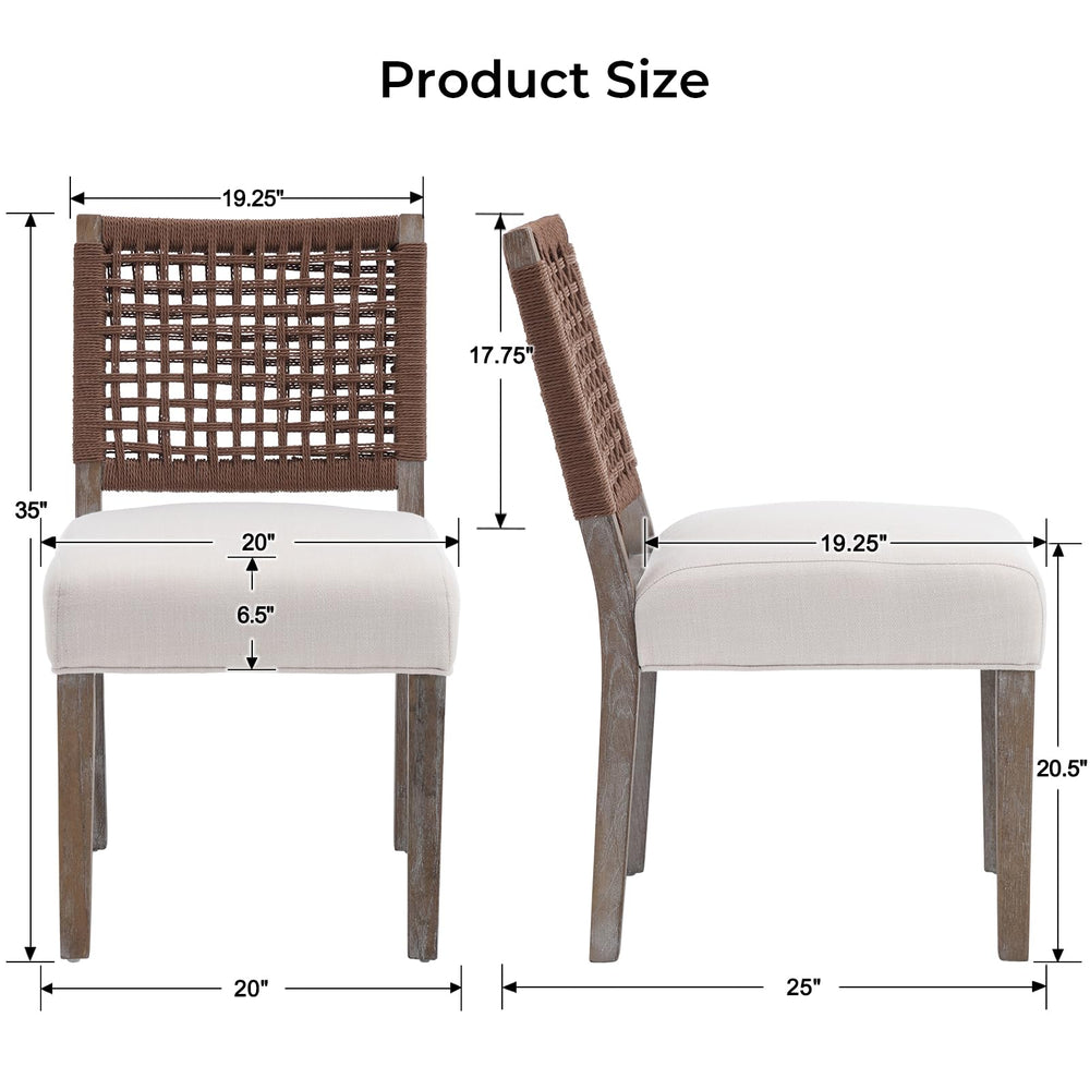 Farmhouse Dining Chairs (Set of 6) - From Where - 