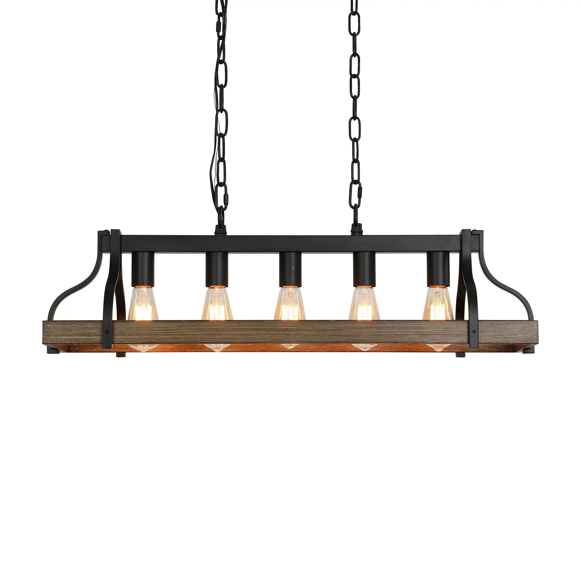 Farmhouse Dining Room Chandelier - From Where - 