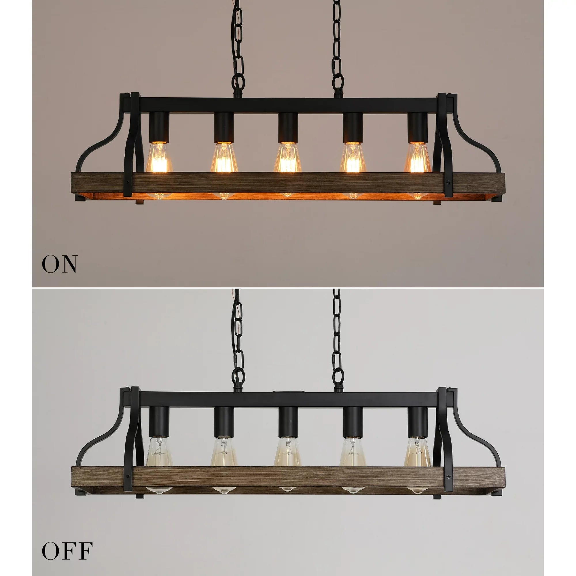 Farmhouse Dining Room Chandelier - From Where - 