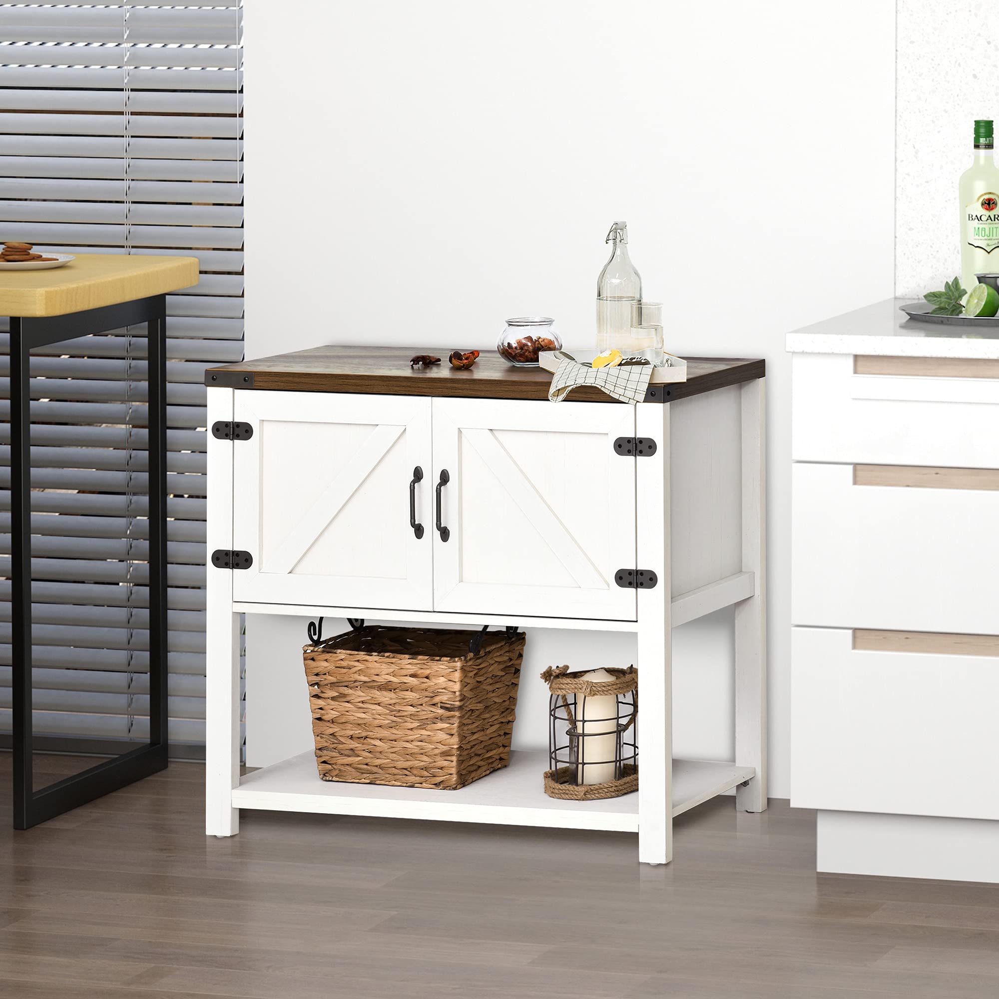 Farmhouse Double Door Cabinet - From Where - 