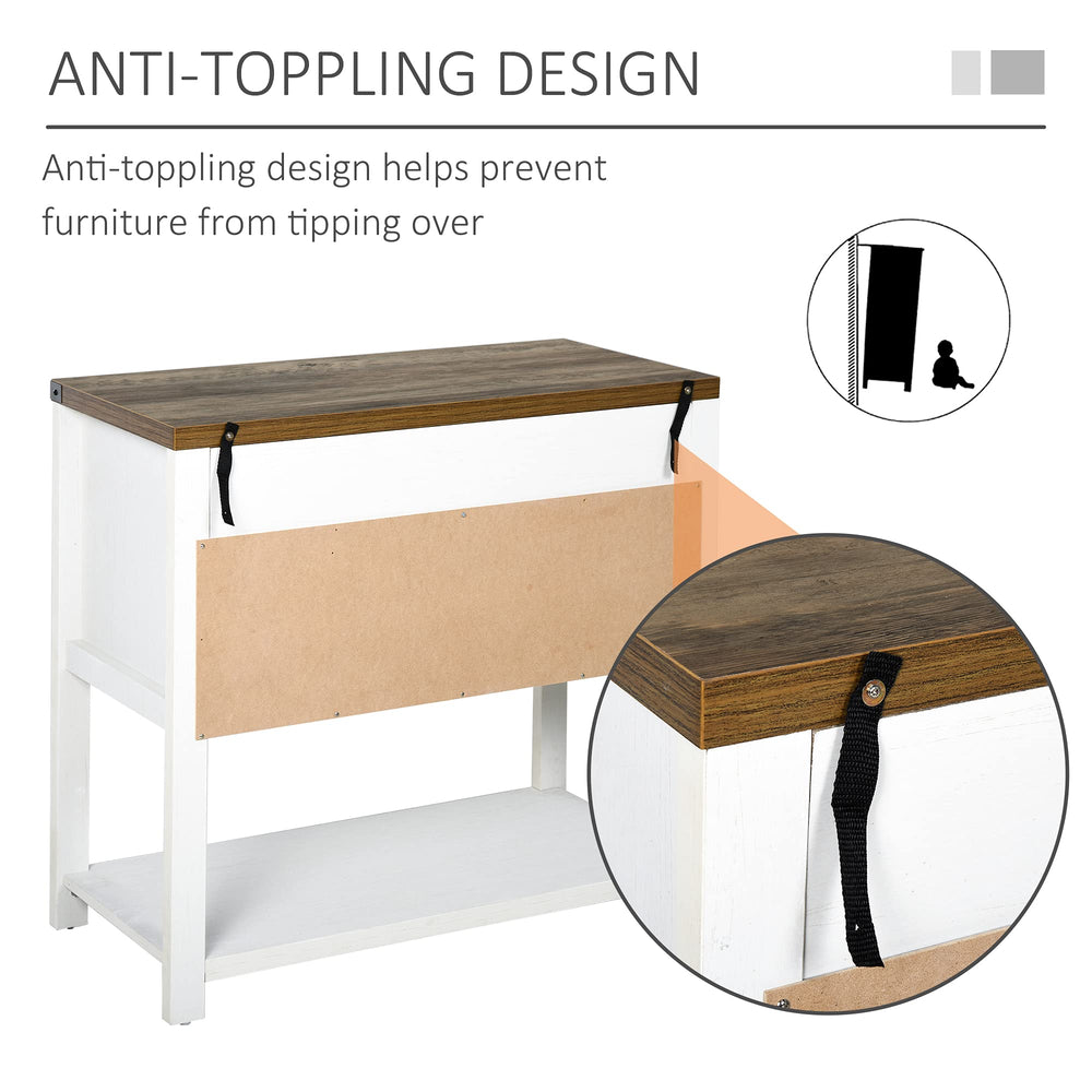 Farmhouse Double Door Cabinet - From Where - 