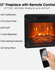 Farmhouse Electric Fireplace TV Stand - From Where - 