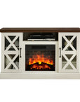 Farmhouse Fireplace TV Stand - From Where - 
