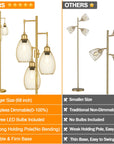 Farmhouse Floor Tree Lamp - From Where - 