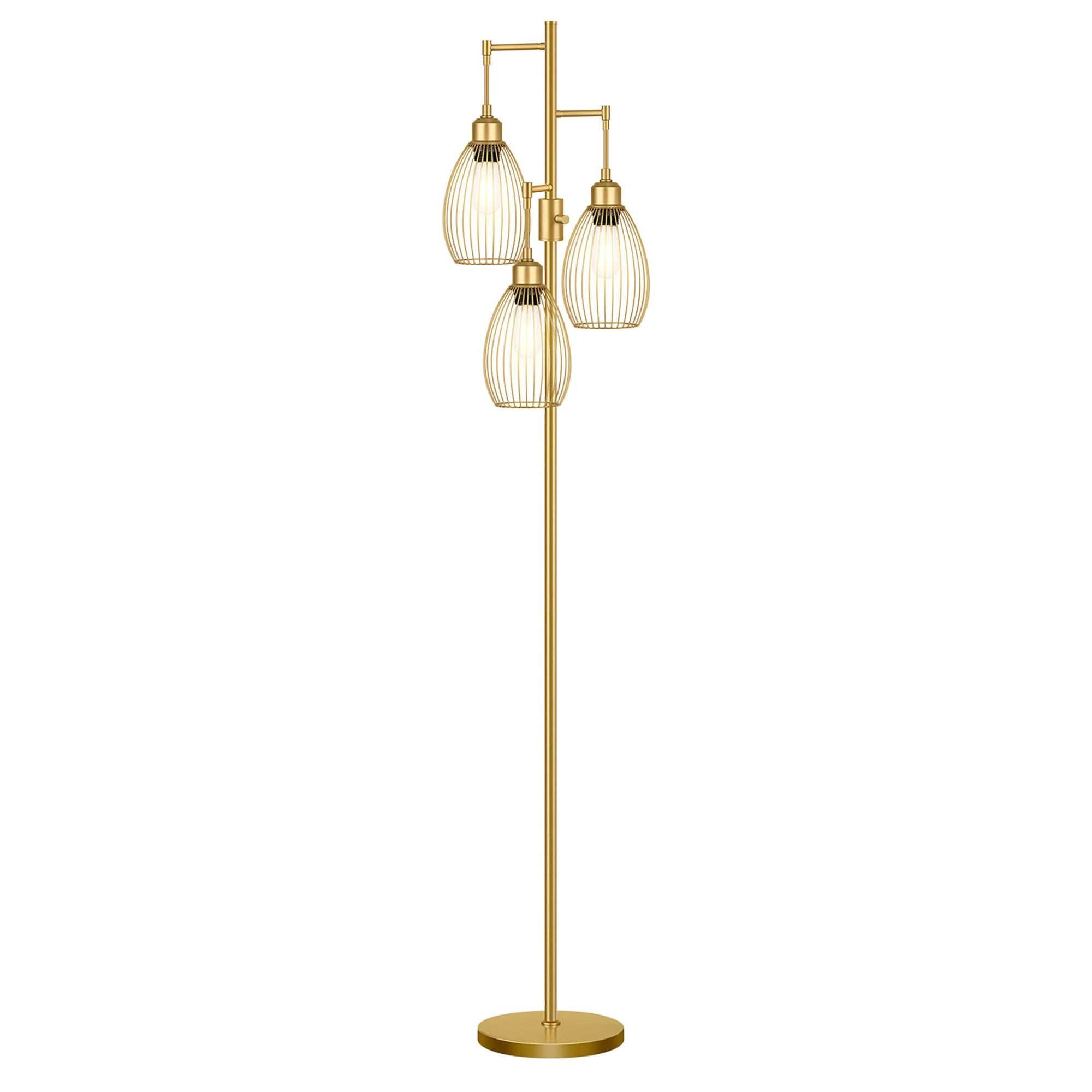 Farmhouse Floor Tree Lamp - From Where - 