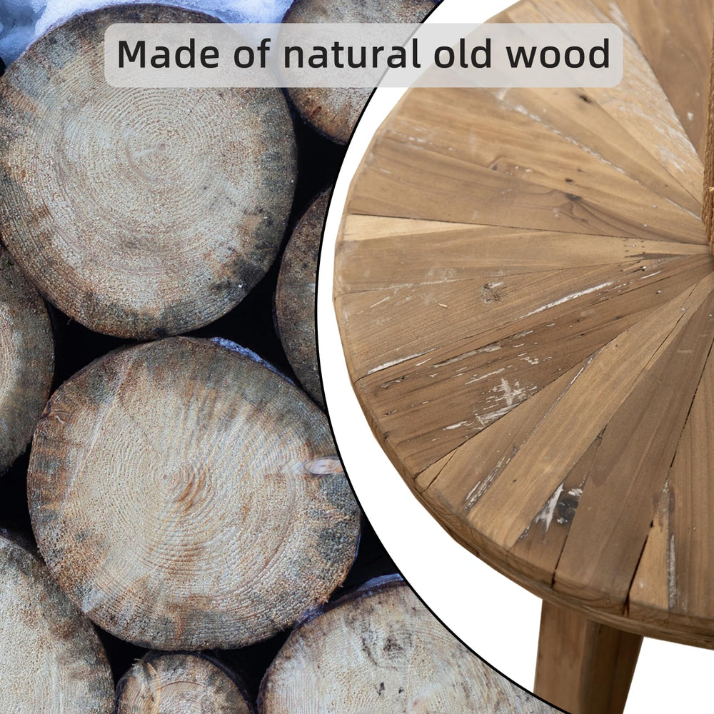 Farmhouse Living Room Coffee Table Set of 2 - From Where - 