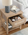 Farmhouse Rattan Nightstand Set of 2 - From Where Finds - 