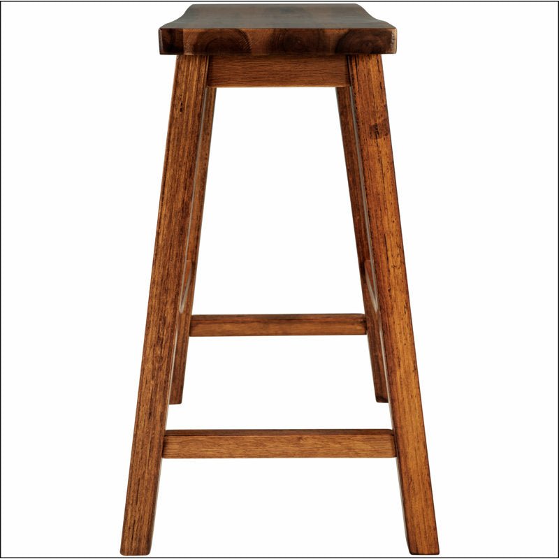 Farmhouse Rustic Dining Stools - From Where - 