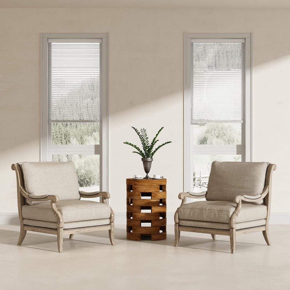 Farmhouse Teak Side Table - From Where - 