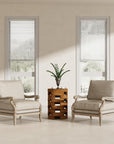Farmhouse Teak Side Table - From Where - 