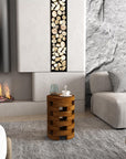 Farmhouse Teak Side Table - From Where - 