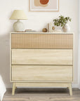 Farmhouse Wood Dresser Storage - From Where - 