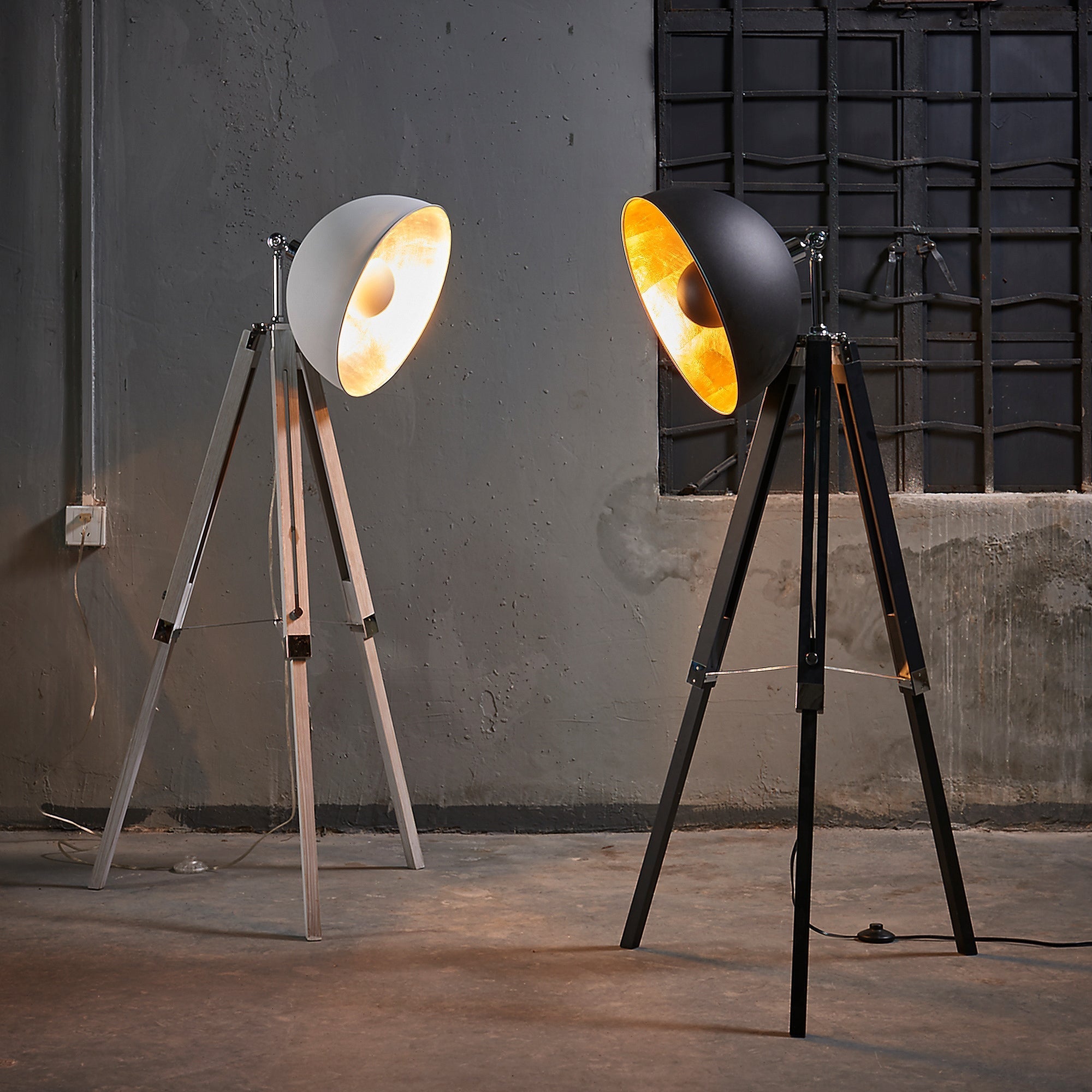 Fascino Tripod Floor Lamp - From Where - 