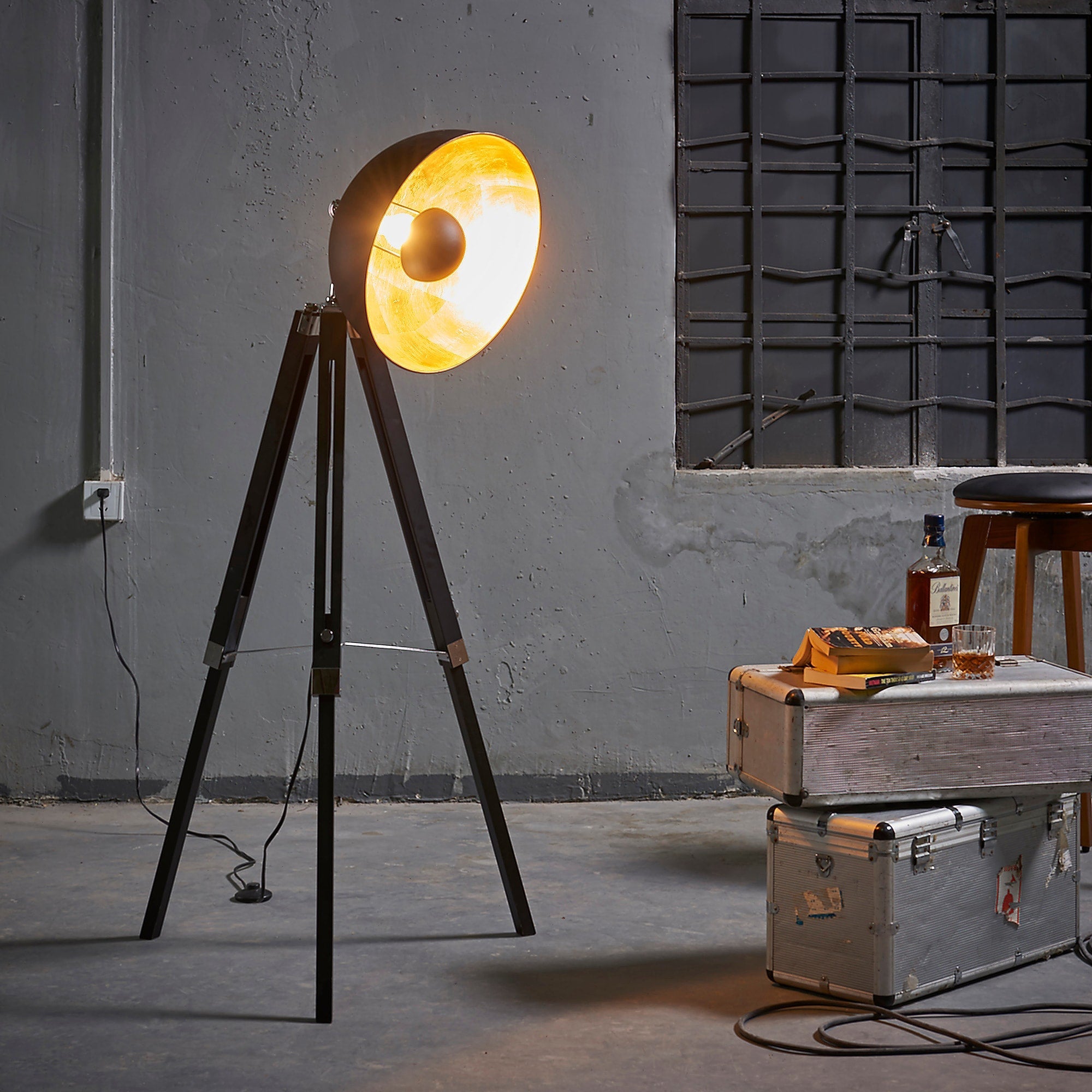 Fascino Tripod Floor Lamp - From Where - 
