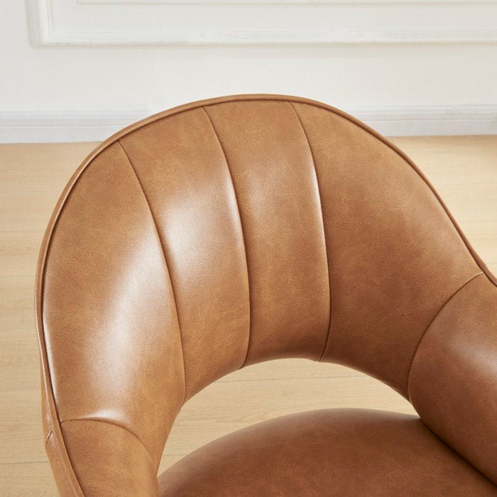 Faux Leather Dining Chairs (Set of 2) - From Where - 