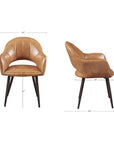 Faux Leather Dining Chairs (Set of 2) - From Where - 