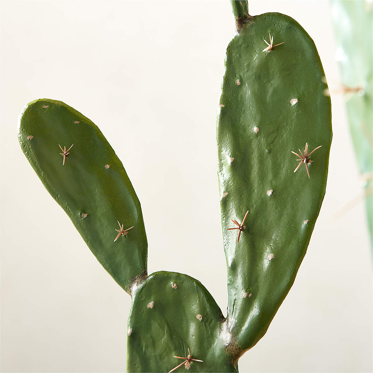 Faux Potted Cactus Plant 4'9" - From Where - 