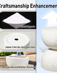 Faux Terrazzo Side Table (Set of 2) - From Where - 