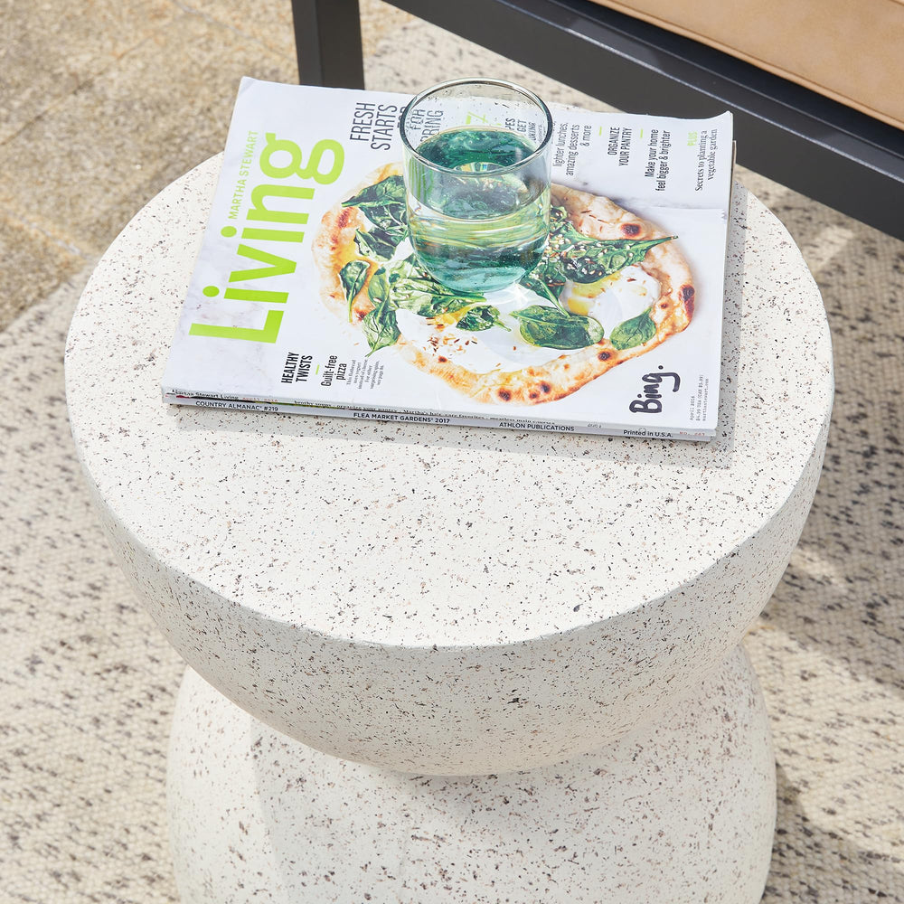 Faux Terrazzo Side Table (Set of 2) - From Where - 