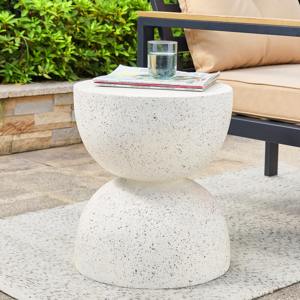 Faux Terrazzo Side Table (Set of 2) - From Where - 