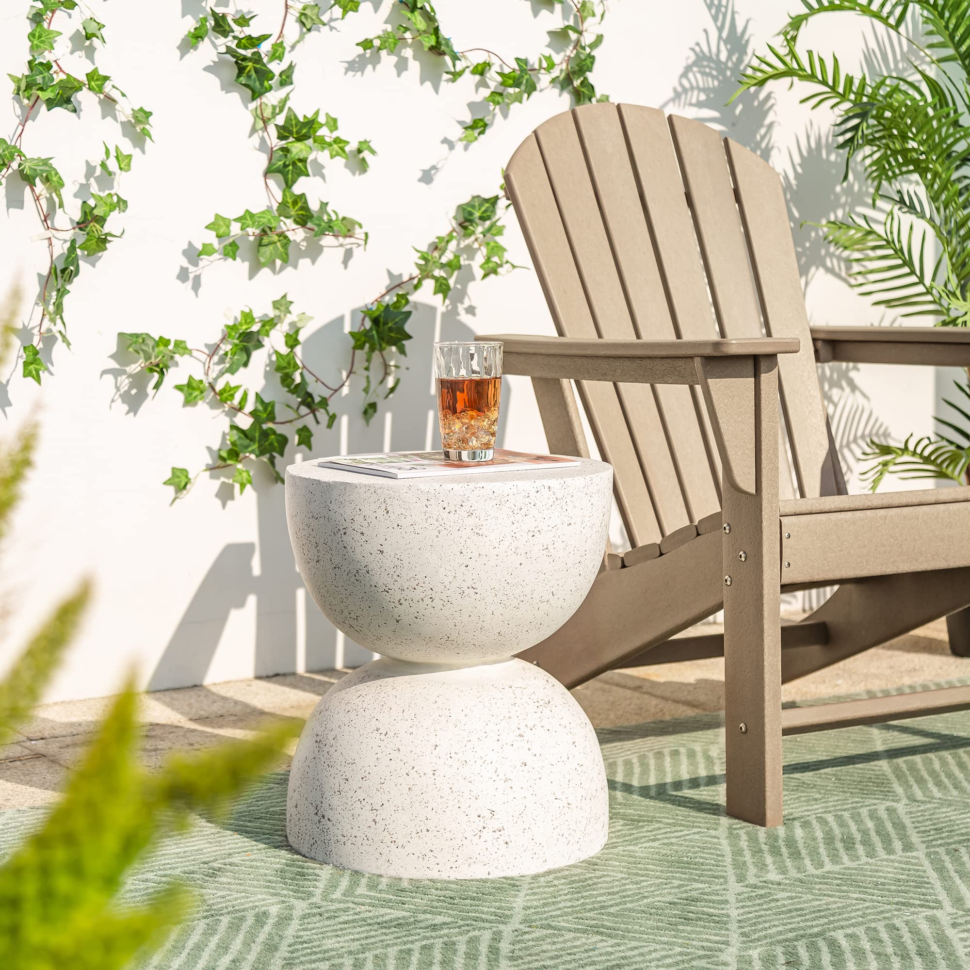 Faux Terrazzo Side Table (Set of 2) - From Where - 