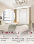 Faux Wood Blinds with Crown Valance - From Where - 