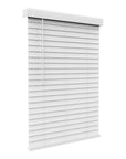 Faux Wood Blinds with Crown Valance - From Where - 