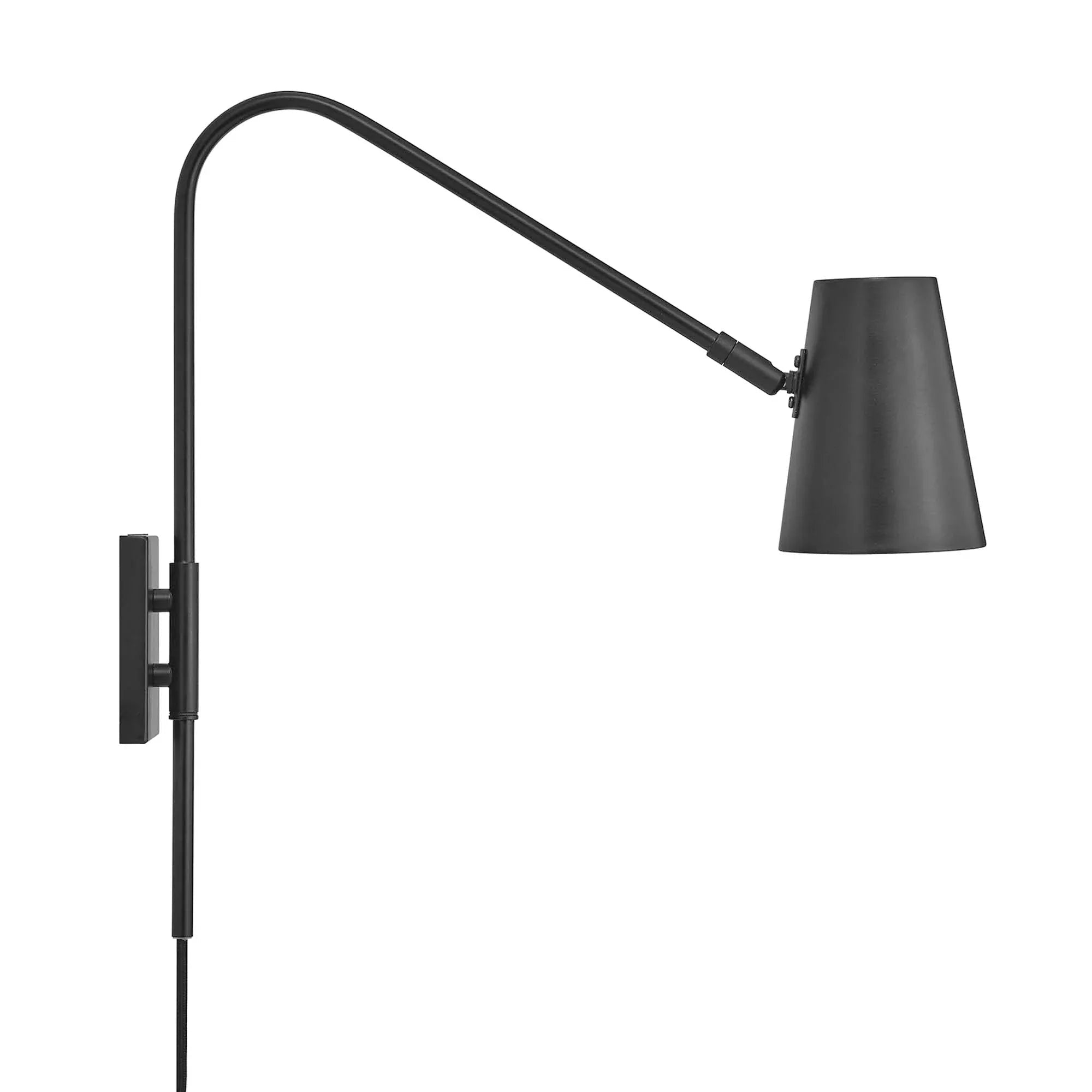 Faye Metal Wall Sconce in Satin Brass - From Where Finds - 