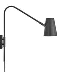 Faye Metal Wall Sconce in Satin Brass - From Where Finds - 